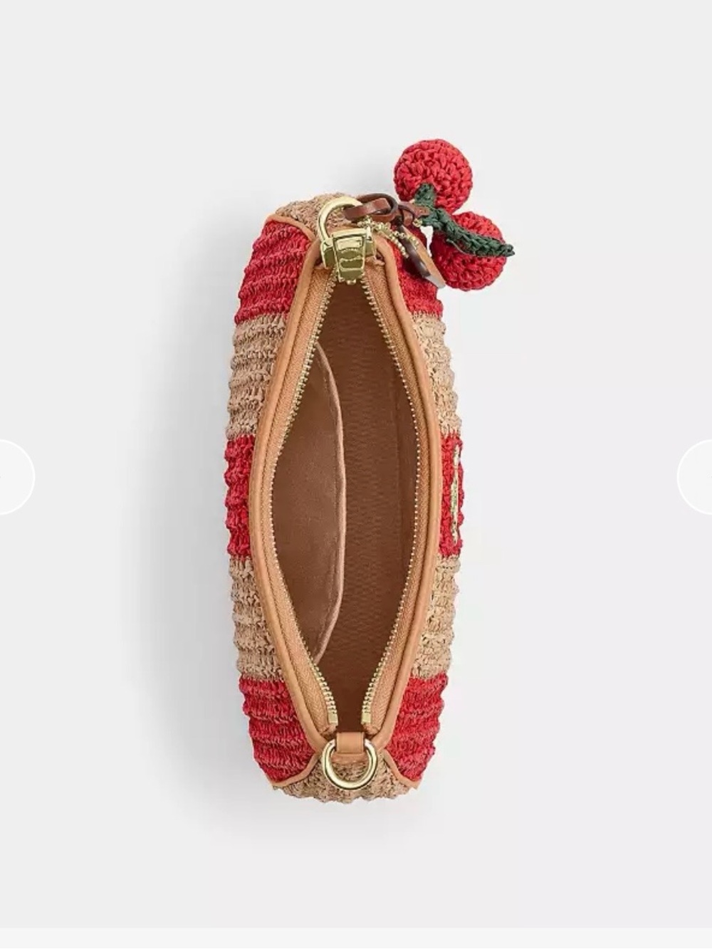 Coach Crochet Mini Bag in Red and Natural Teri Shoulder bag - Picture 6 of 12